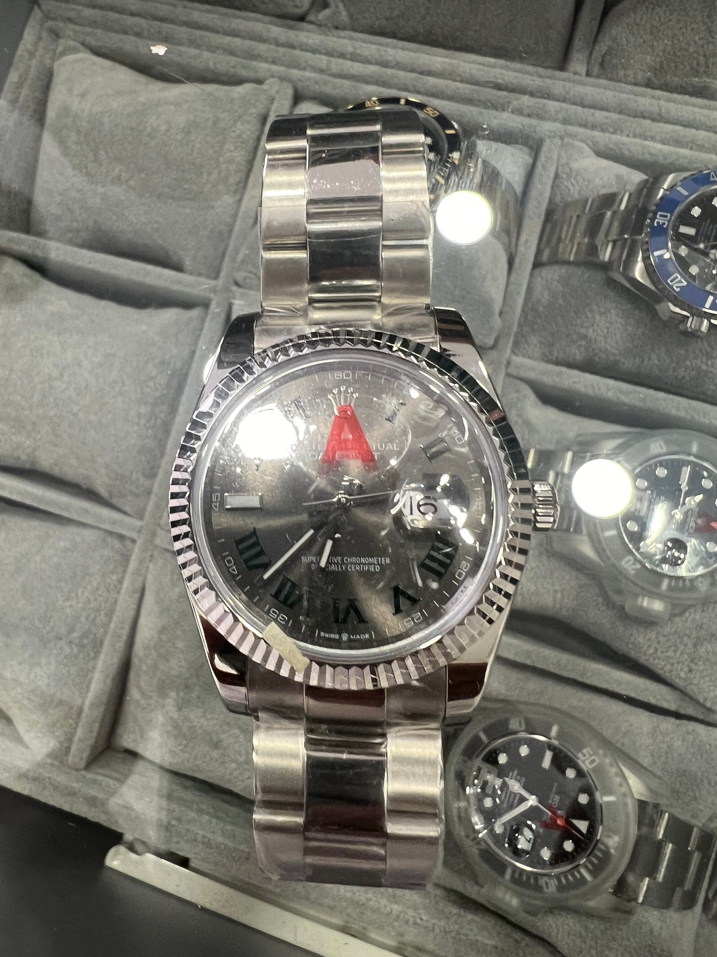Datejust 41 Steel Roman Wimbledon Oyster