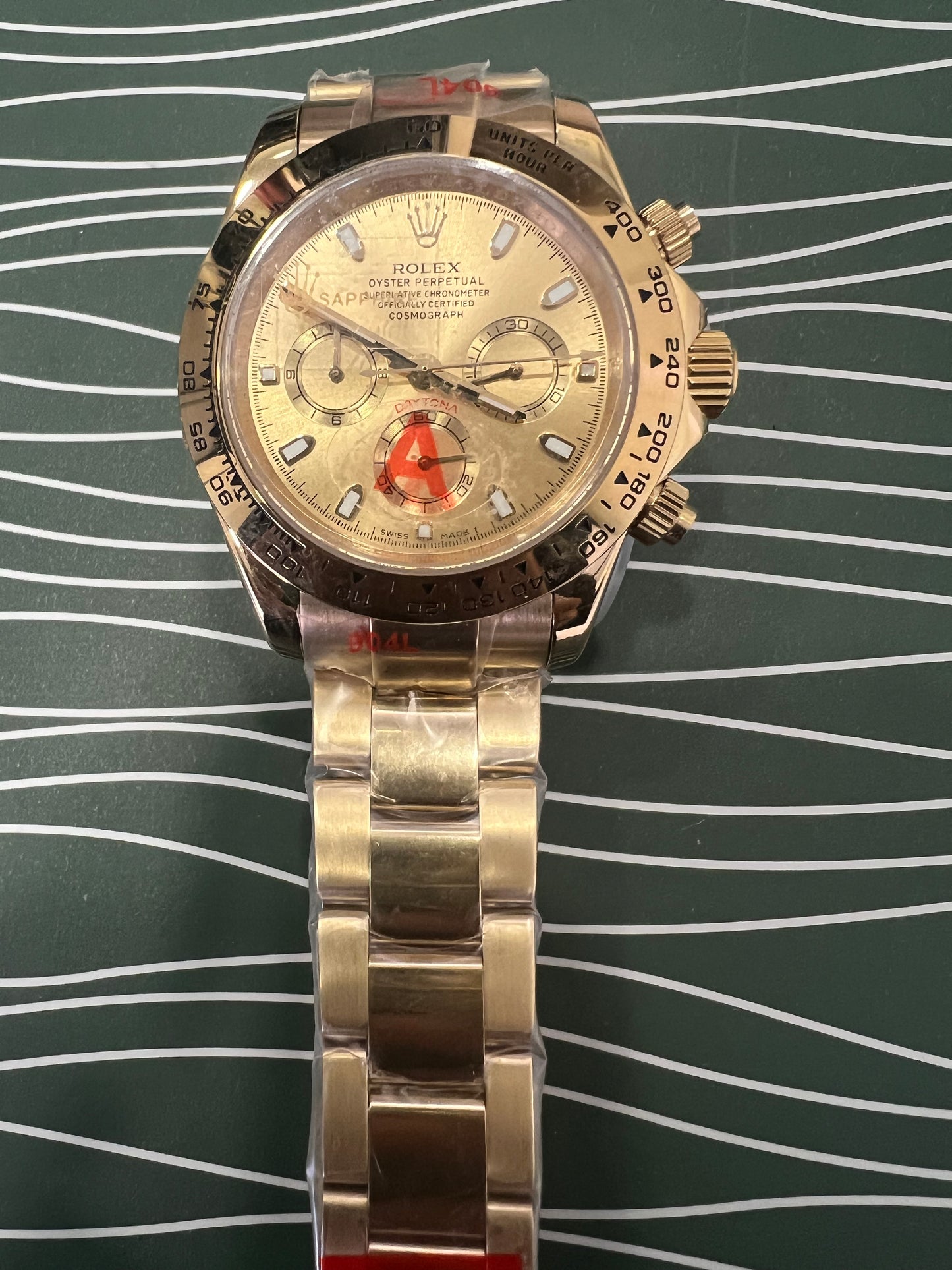 Daytona Cosmograph Gold Champagne Dial