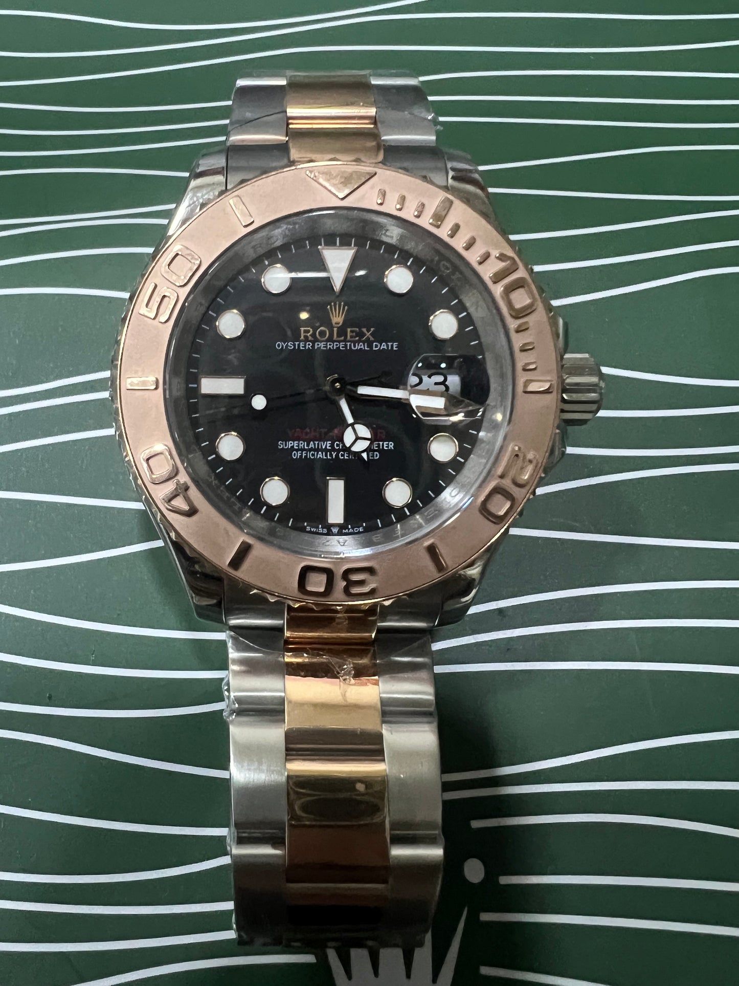 Yacht Master Steel Rose Gold 40mm