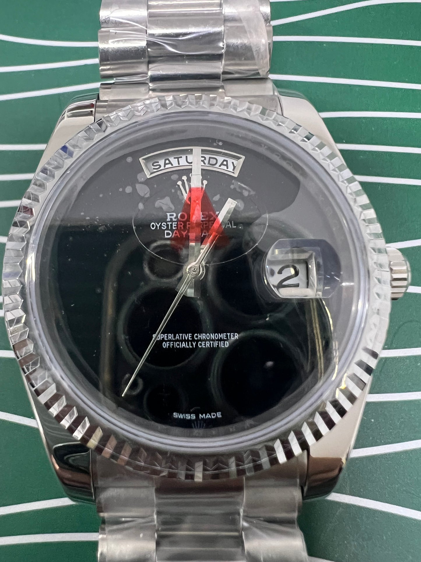 Day-Date Steel Onyx Dial 40mm