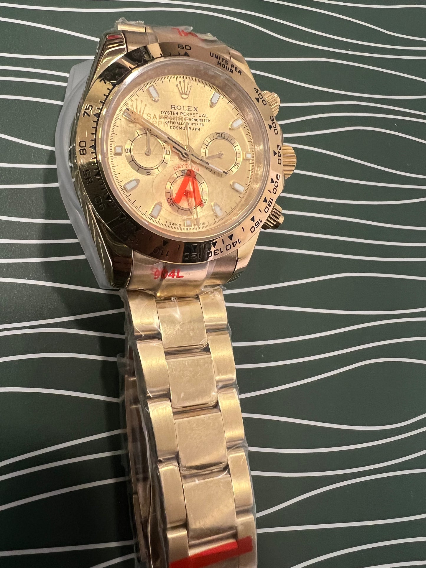 Daytona Cosmograph Gold Champagne Dial