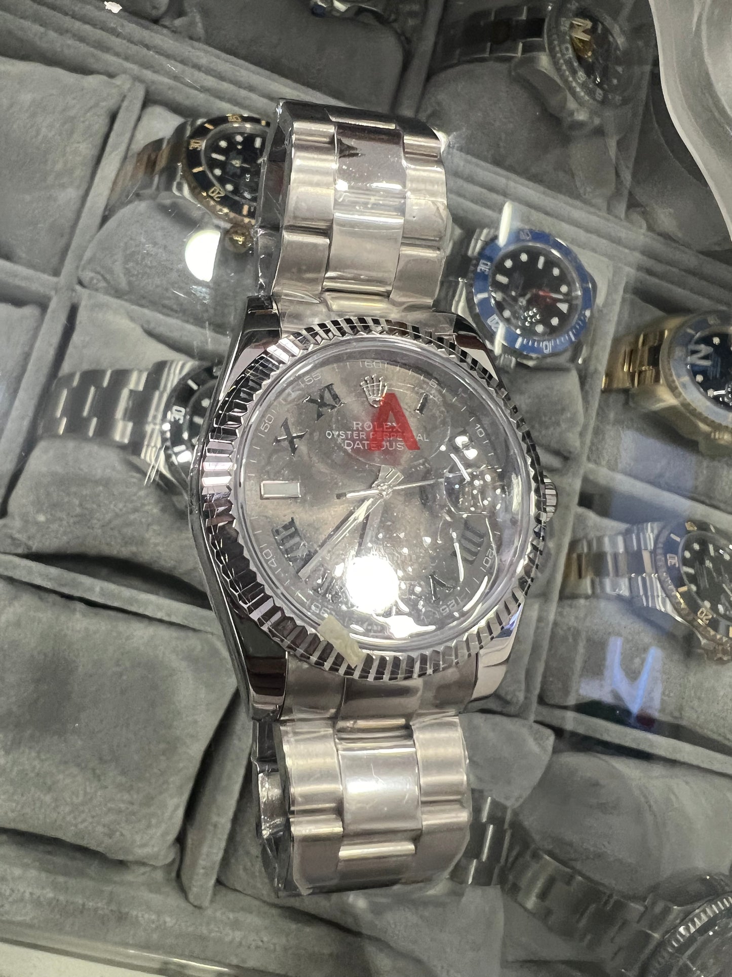 Datejust 41 Steel Roman Wimbledon Oyster