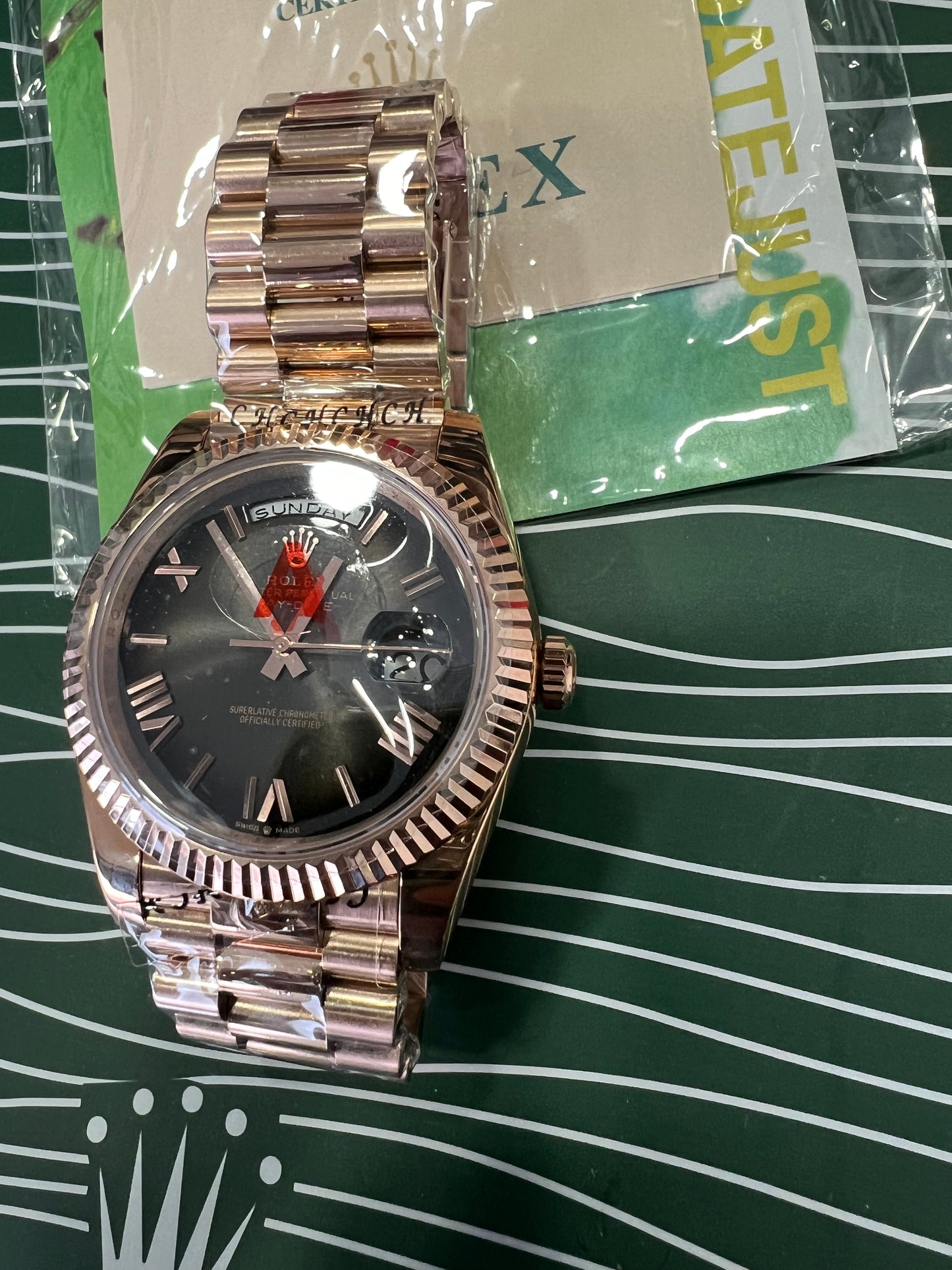 Day-Date Everose Gold Ombre Dial 40mm President 2024