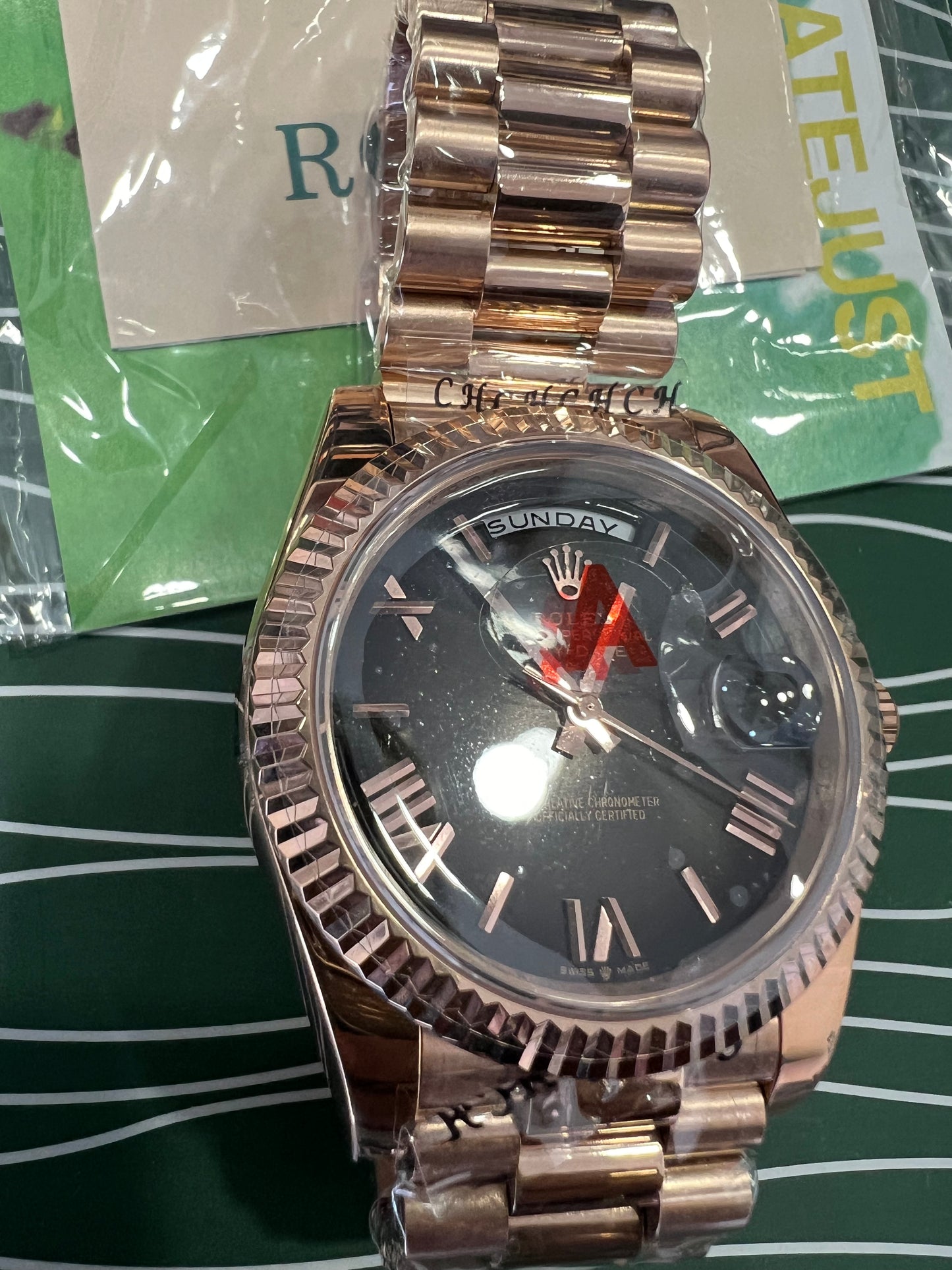 Day-Date Everose Gold Ombre Dial 40mm President 2024