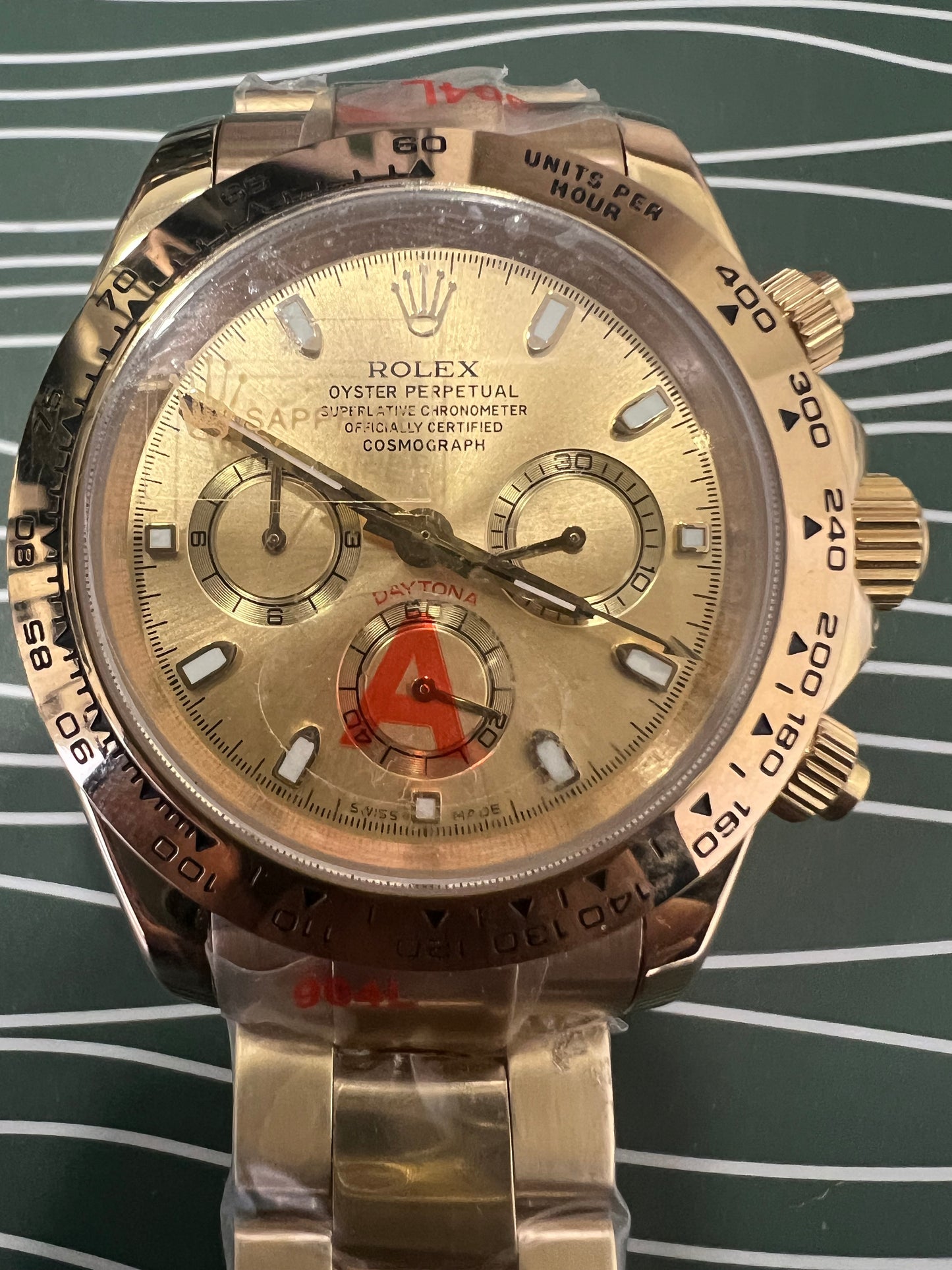 Daytona Cosmograph Gold Champagne Dial