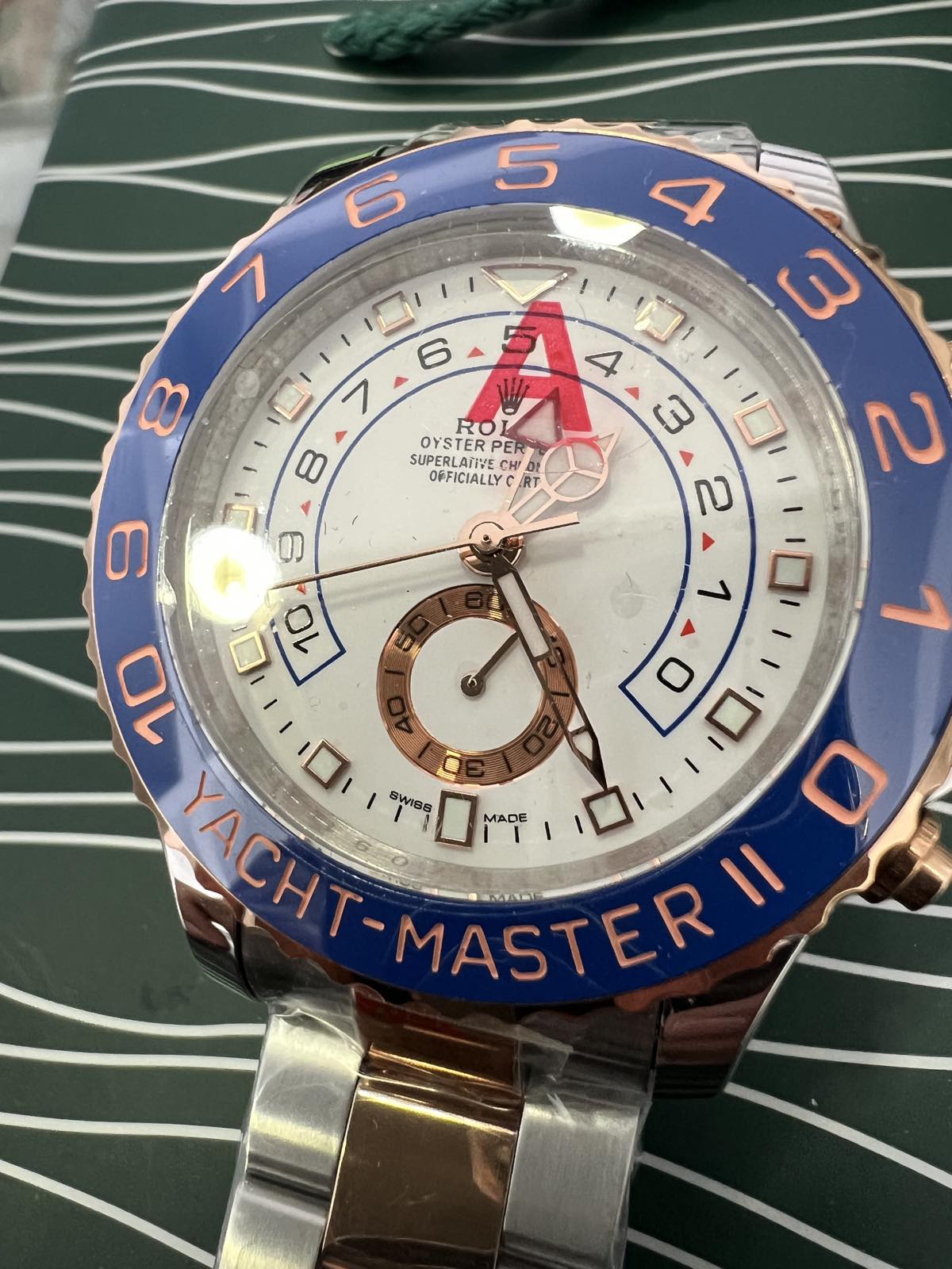Yacht Master II Regatta Timer Everose Gold / Platinum 44mm 