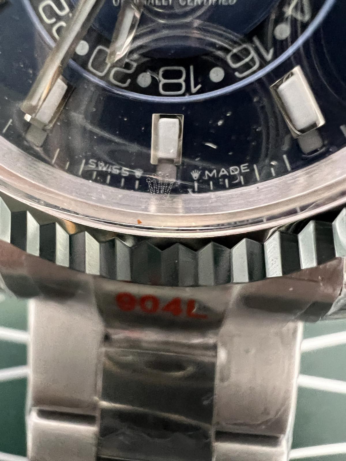 Sky Dweller Steel Blue Dial Oyster 42mm