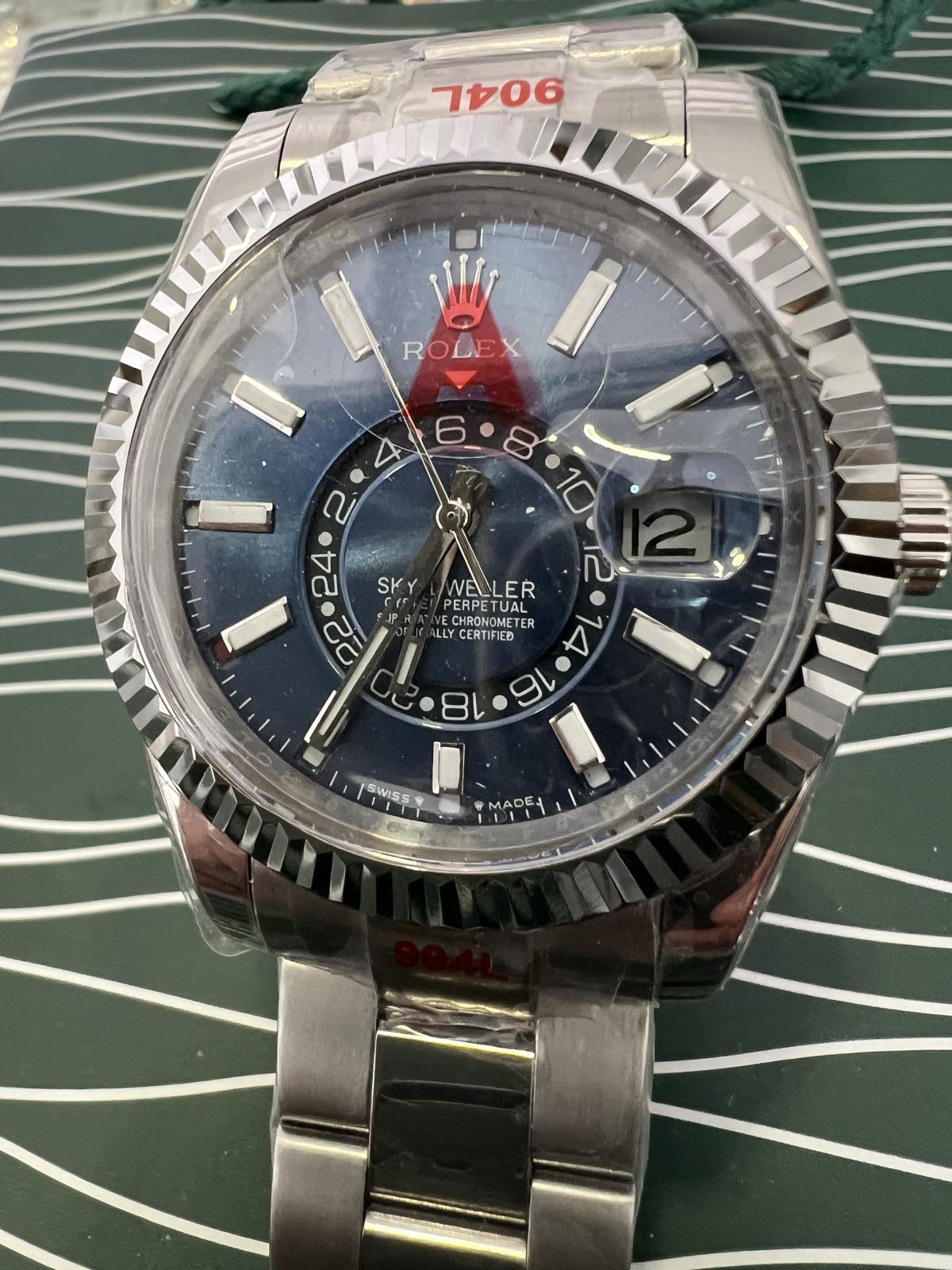 Sky Dweller Steel Blue Dial Oyster 42mm