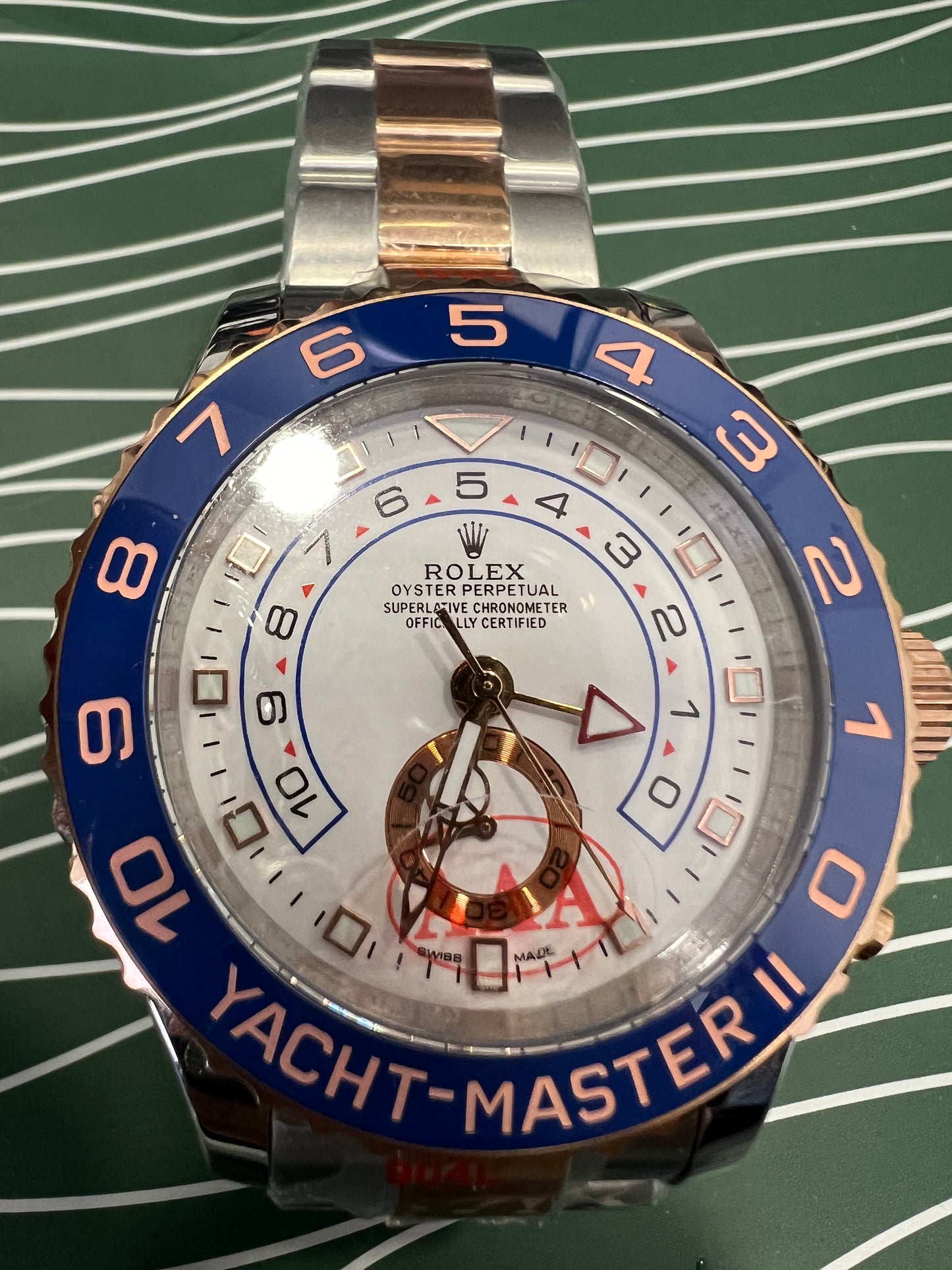 Yacht Master II Regatta Timer Everose Gold / Platinum 44mm 