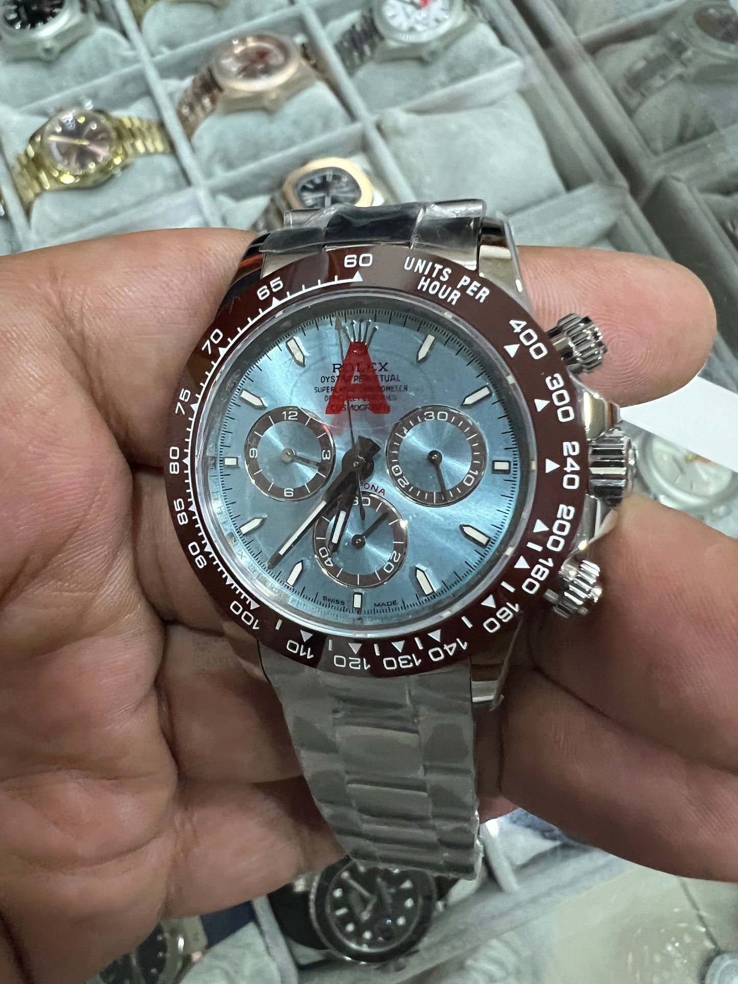 Daytona Cosmograph Platinum Ice Blue Dial