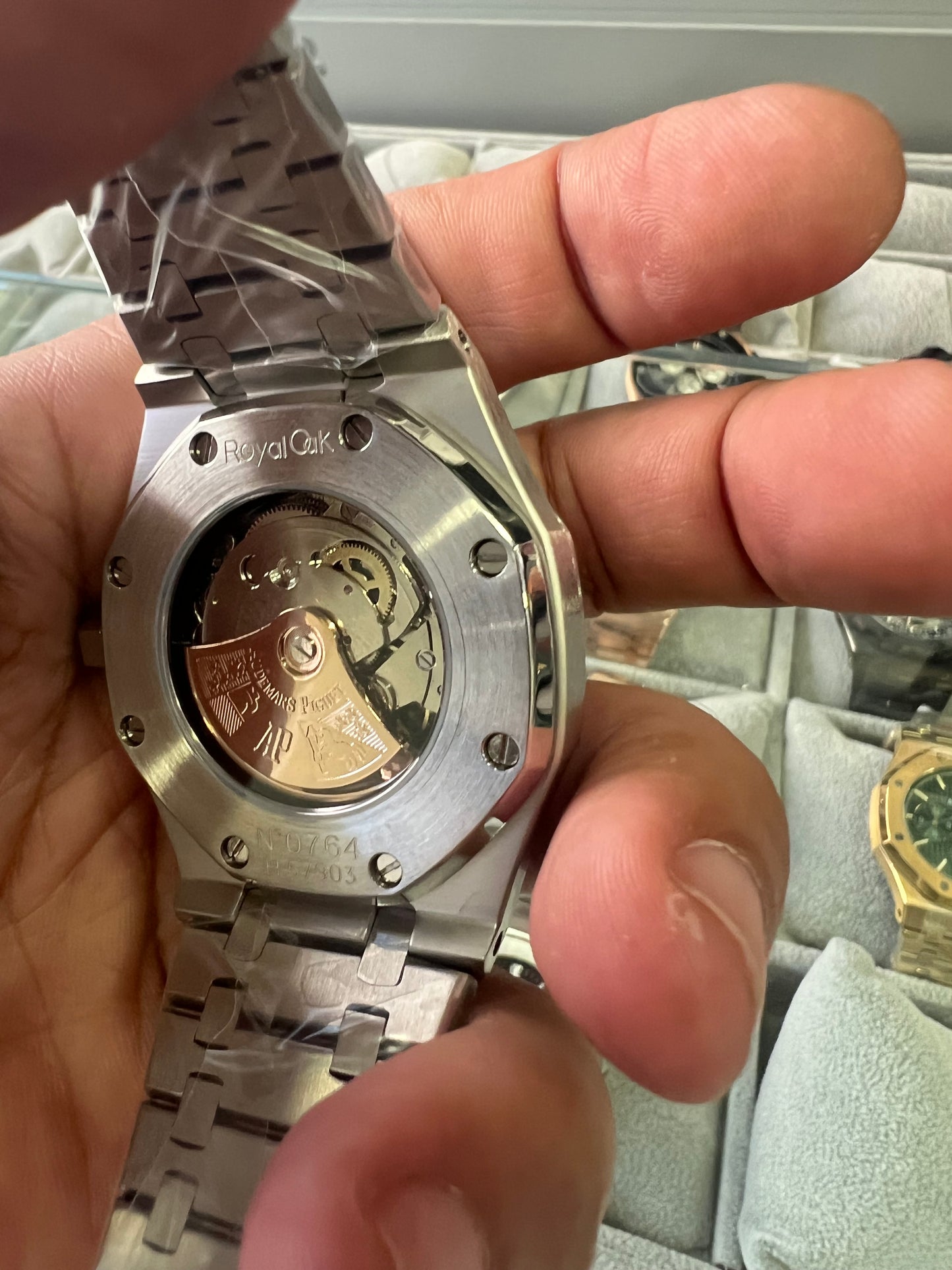 Audemars Piguet Royal Oak Selfwinding Steel Metallic White Dial 41mm