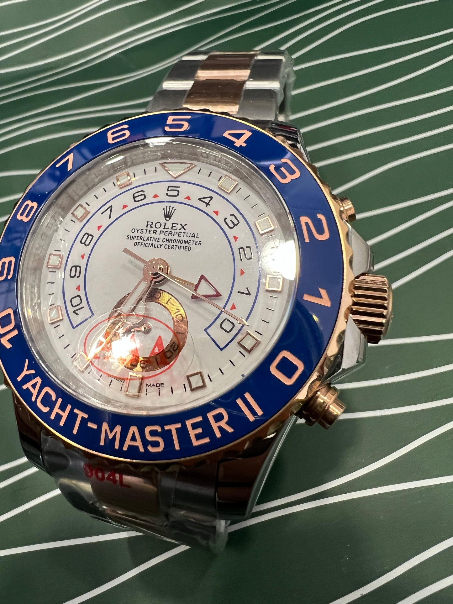 Yacht Master II Regatta Timer Everose Gold / Platinum 44mm 
