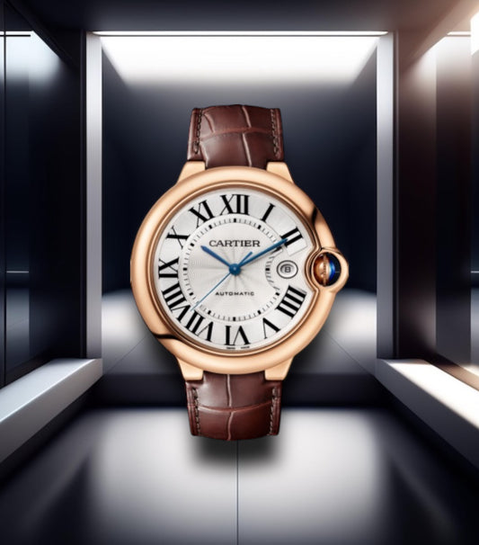 Cartier Ballon De Bleu Rose Gold 42mm