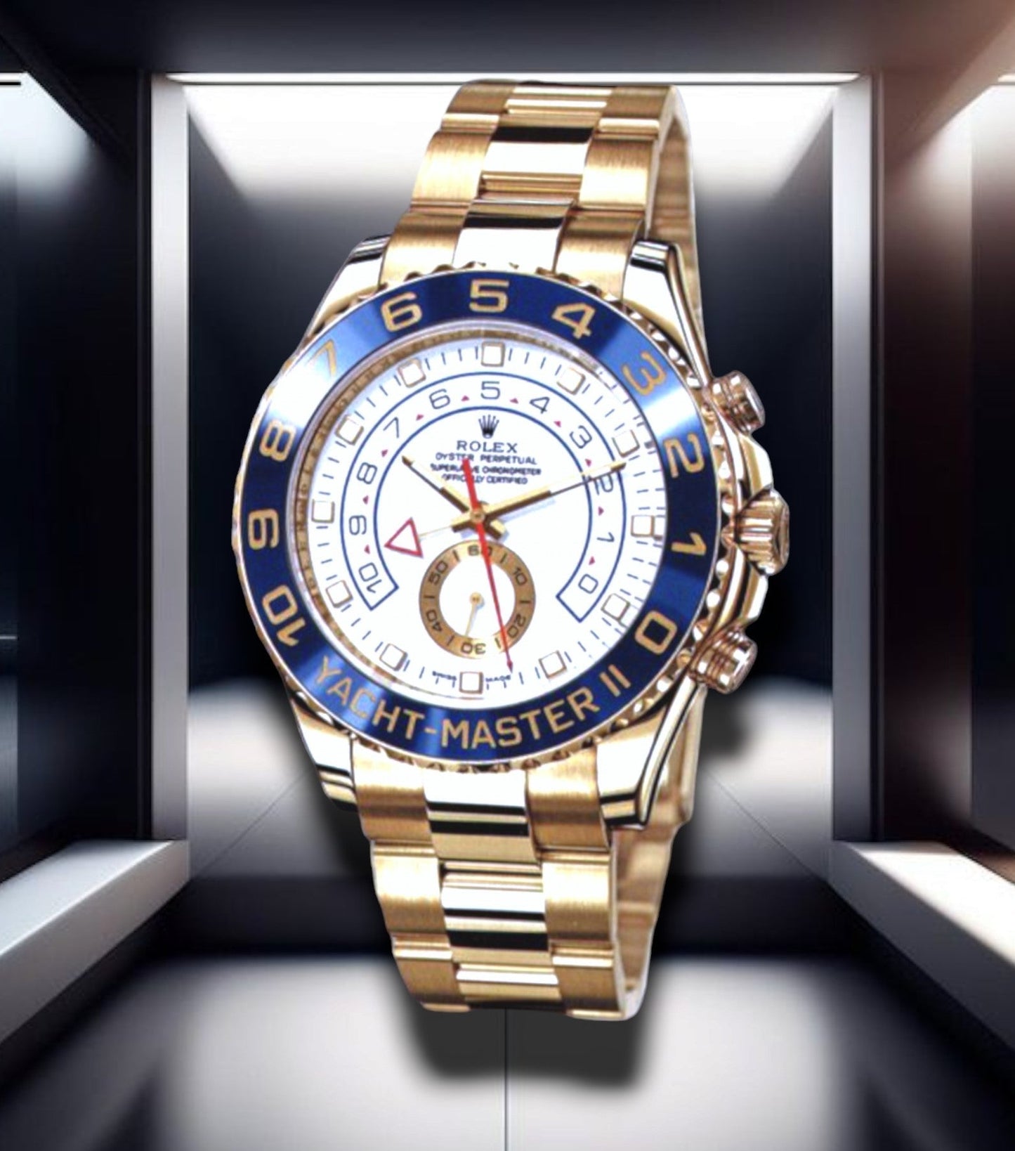 Yacht Master II Regatta Timer Gold 44mm